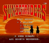 Sunset Riders - Megadrive