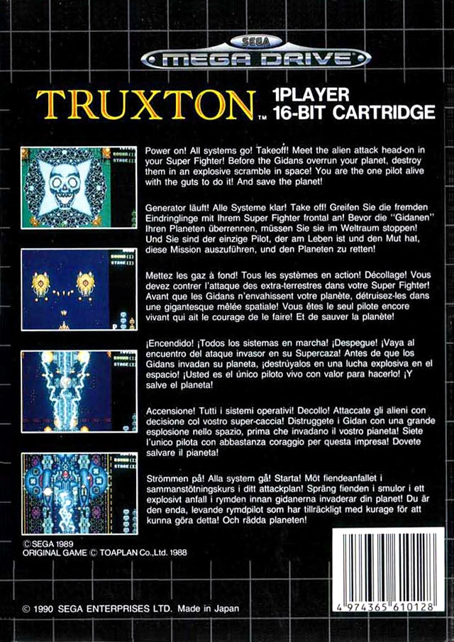 Truxton Megadrive