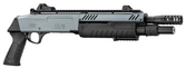 Fusil à pompe fabarm stf/12-11 short ressort - 3 shots 0,8j - urban grey