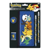 Pokemon - Étui à crayons avec gomme et taille crayon