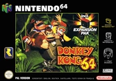 Donkey Kong 64 + Memory Expansion Pack - Nintendo 64
