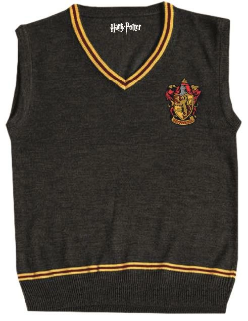 Harry potter pull bordeaux sans manches hommes gryffondor xs