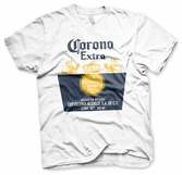 Beer - corona extra label - t-shirt - (s)