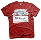 Beer - budweiser red label - t-shirt - (s)