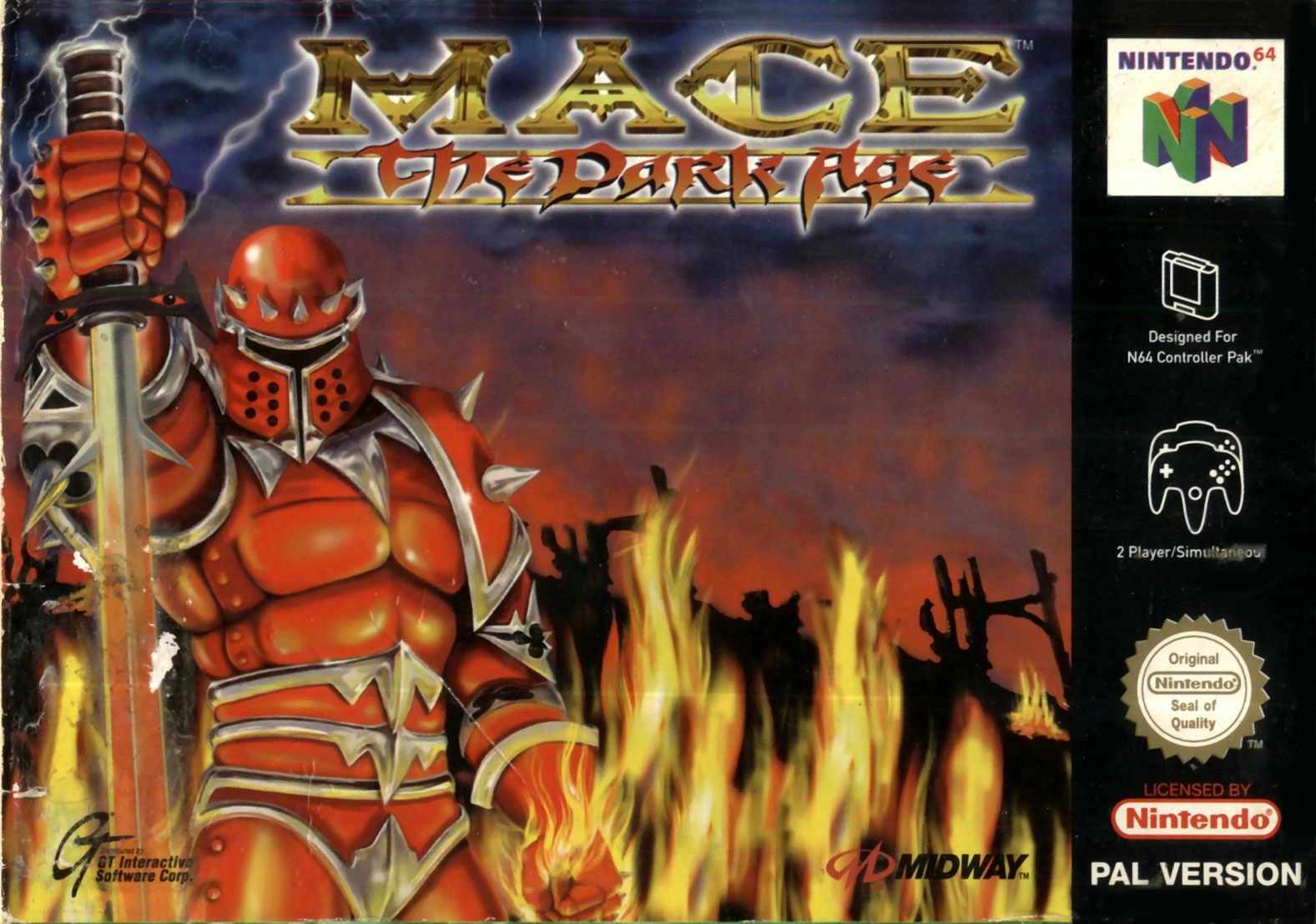 Mace The Dark Age Nintendo 64 Mace The Dark Age Nintendo 64