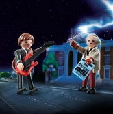Back to the future - dual pack marty mc fly et dr. brown  'playmobil'