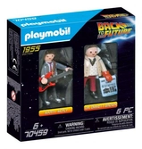 Back to the future - dual pack marty mc fly et dr. brown  'playmobil'